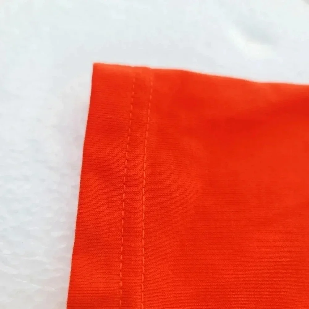 NWT Adidas The Go-To Tee University Miami Mens L Orange Short Sleeve College M